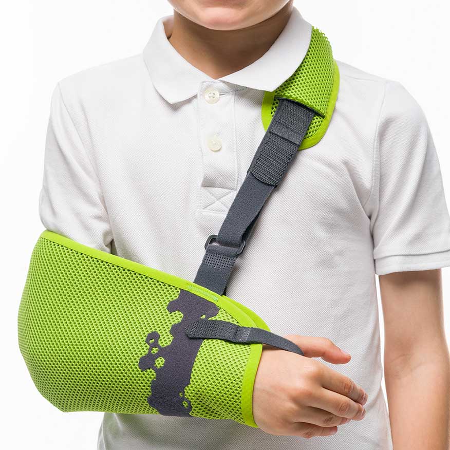 Cabestrillo infantil Myprim Kids Ref Mpk400 de Prim para inmovilización de brazo o muñeca.