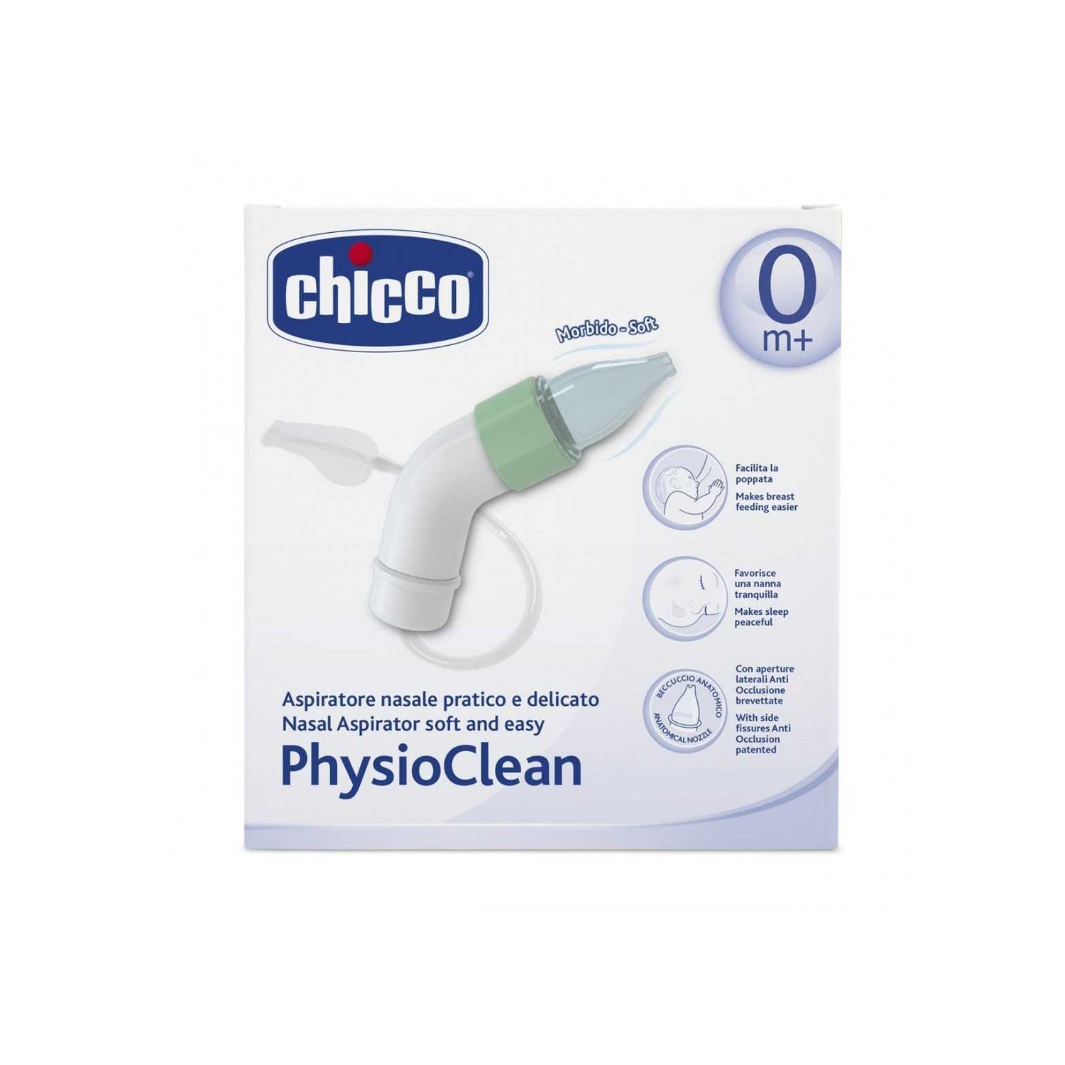 Chicco Physio Clean Aspirador Nasal + 3