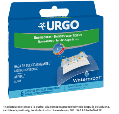 Urgo Quemaduras Waterproof Apositos 10 X