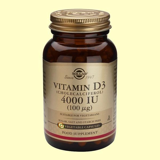 Solgar Vitamina D3 Colecalciferol 4000 U