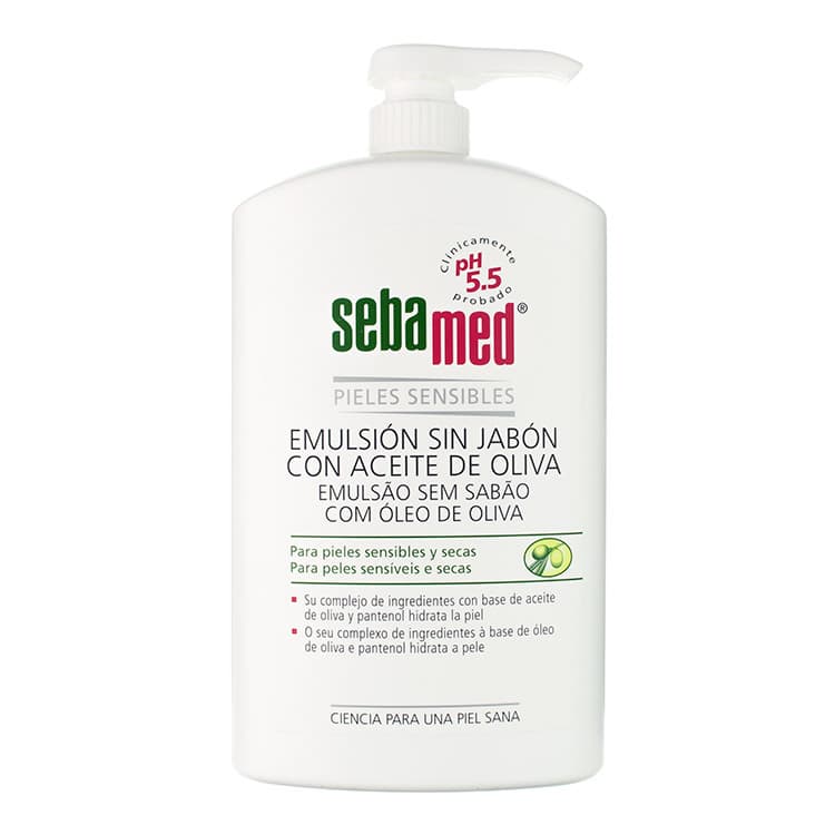 Emulsion sin jabon con aceite de