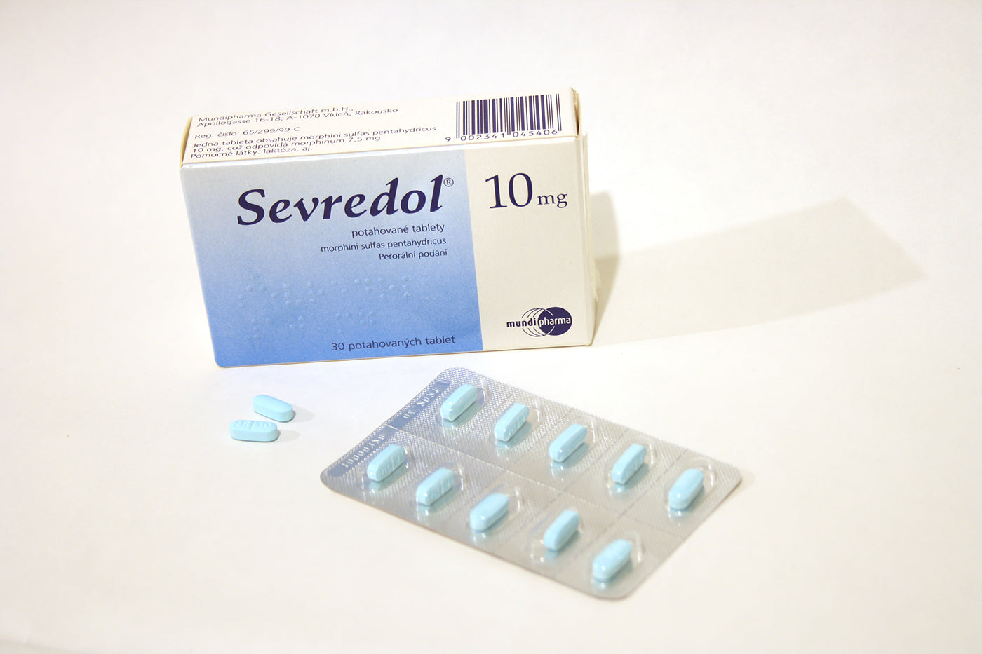 Sevredol 10 Mg 12 Comprimidos