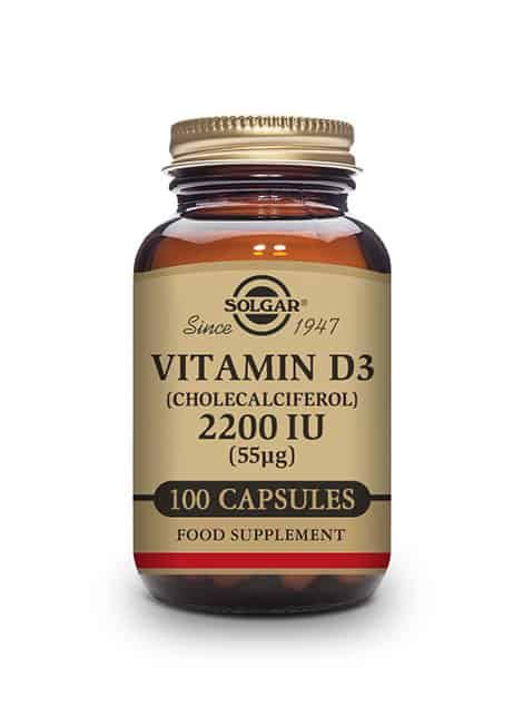 Vitamin D3 2200Unidades Solgar