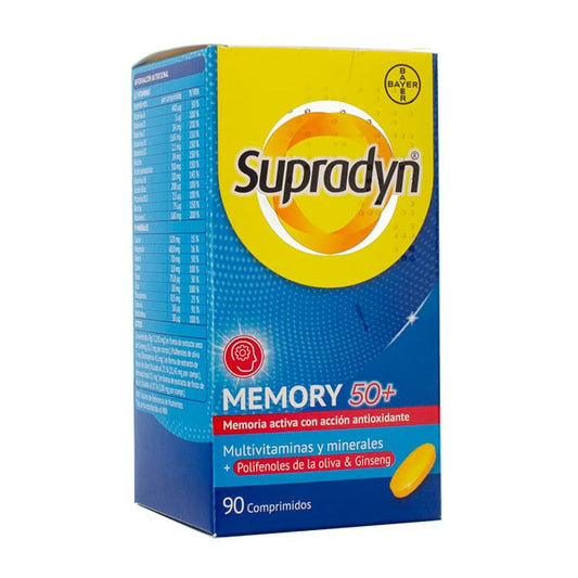 Supradyn Memory 50+ 90 Comp