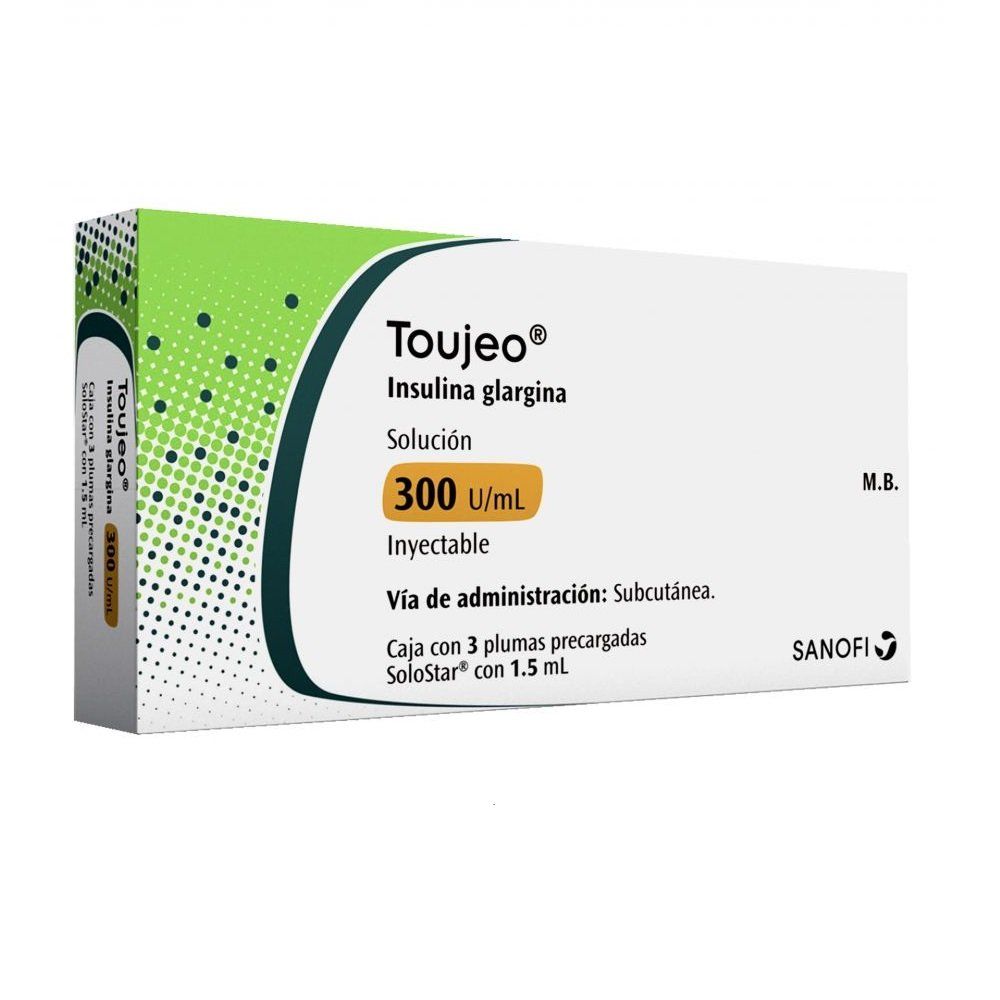 Toujeo 300 U/Ml 3 Plumas Precargadas 1.5