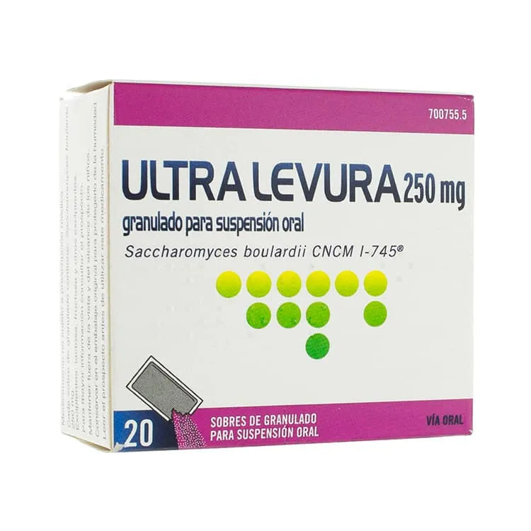 Ultra-Levura 250 Mg 20 Sobres Granulado S