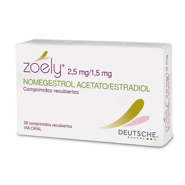 Zoely 2.5/1.5 Mg 28 Comprimidos Recubiert