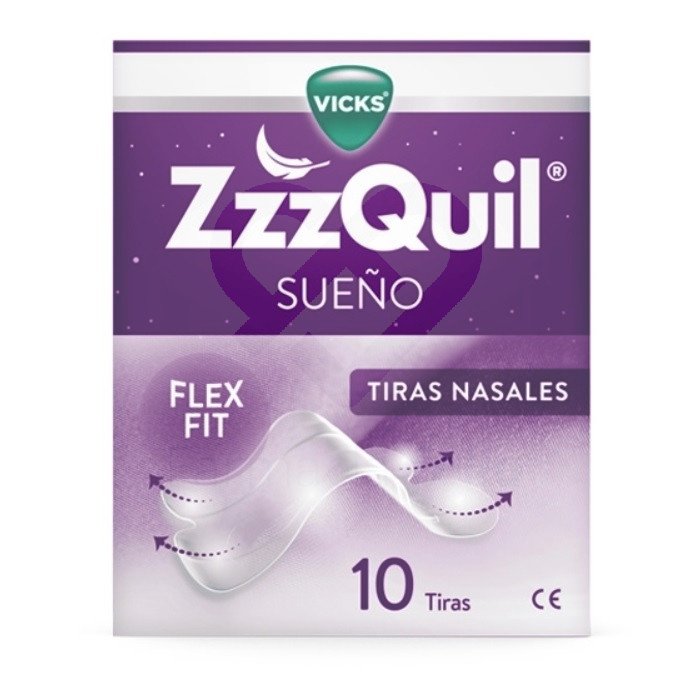 Zzzquil Sueño 10 Tiras Nasales