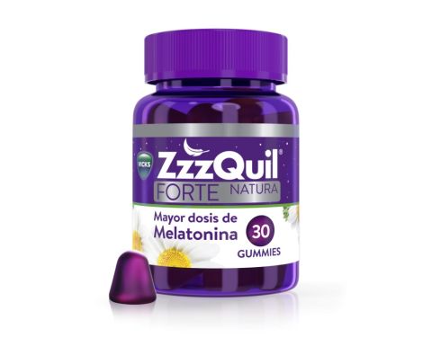 Zzzquil Natura Forte 30 Gummies Sabor Fr