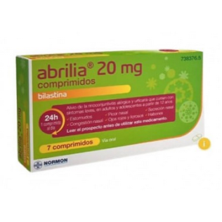 Abrilia Efg 20 Mg 7 Comprimidos (Blister