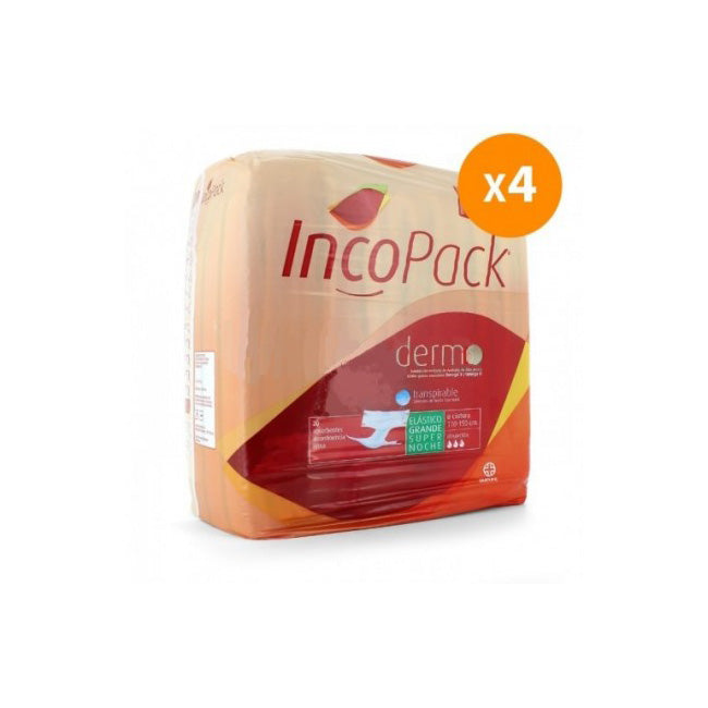 Pañal Sup-Noc Anatomico Elastco Incopack