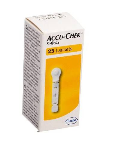 Lancetas Softclix-Ii Lancet 25 U