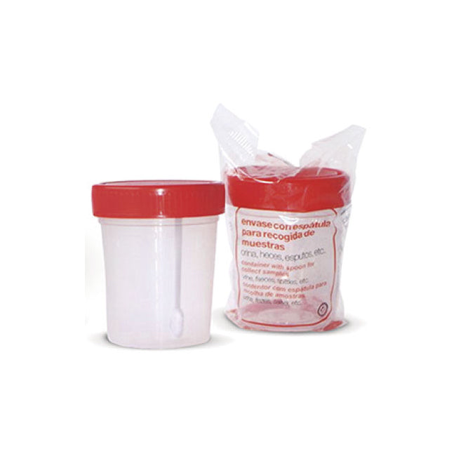 Envase Con Espatula Para Recogida De Mues