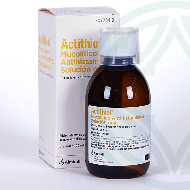 Actithiol 100 Mg/5 Ml Solu 200 Ml