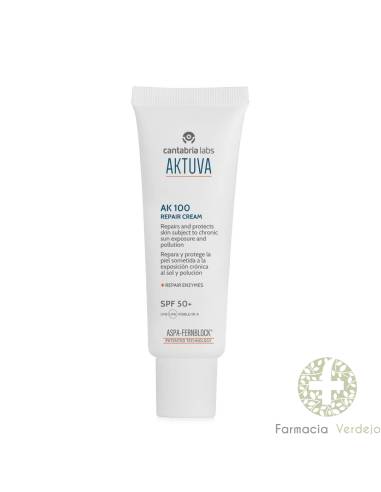 Aktuva Ak 100 Repair Cream Spf 50+ 1 Env