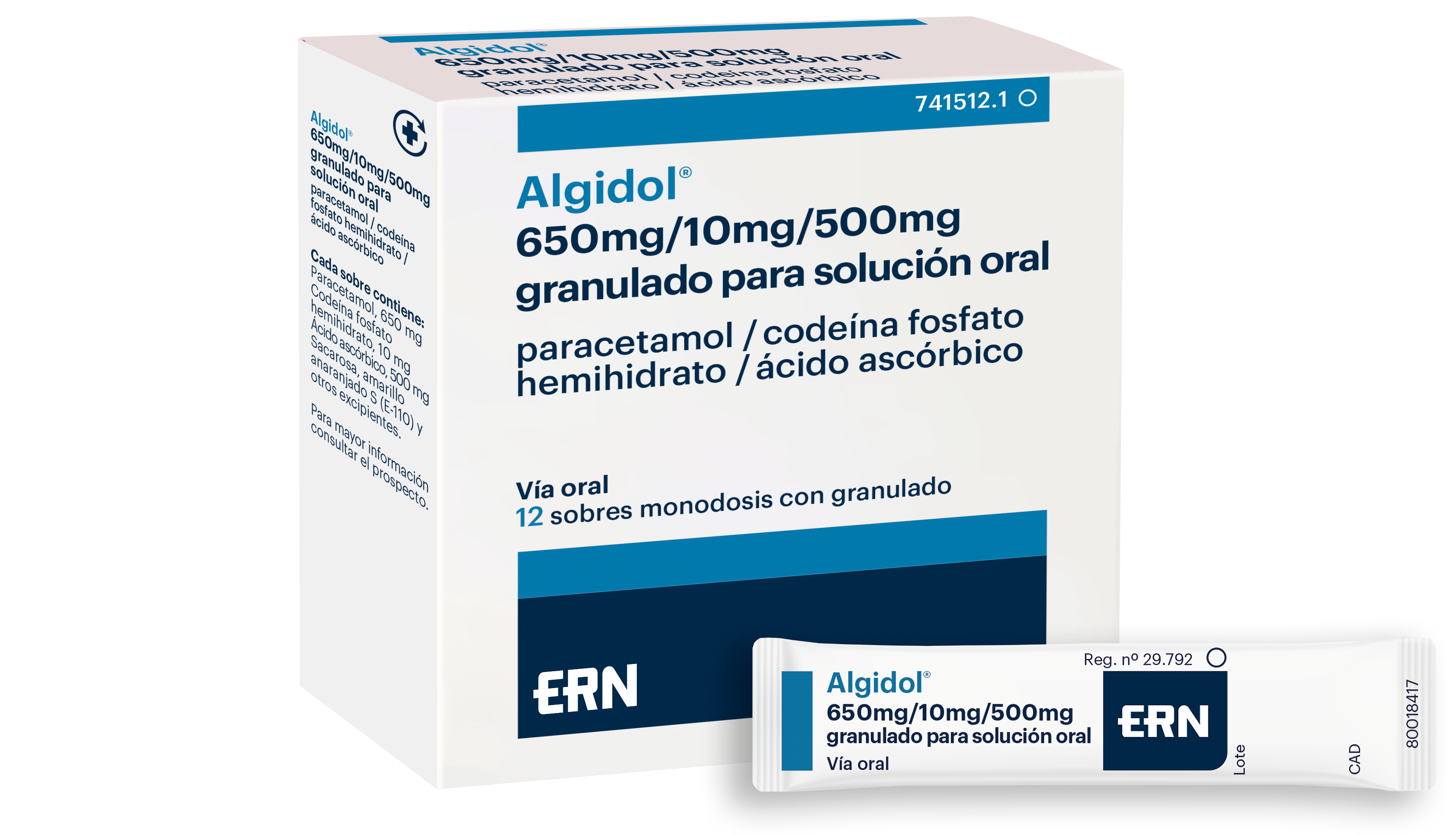 Algidol 12 Sobres