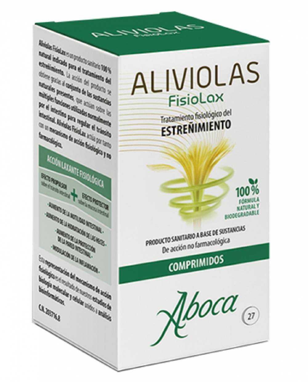 Aliviolas Fisiolax 27 Comprimidos