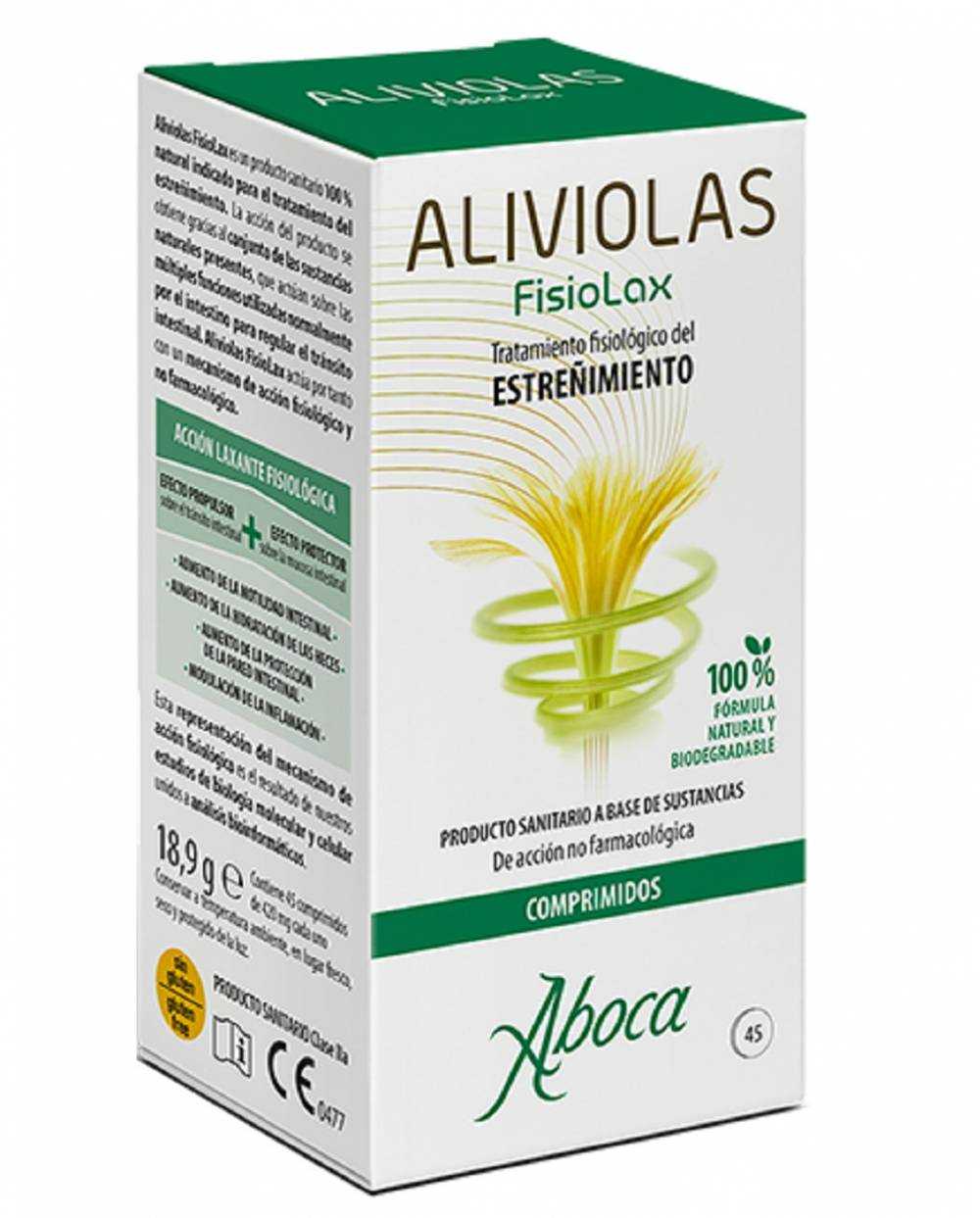 Aliviolas Fisiolax 45 Comprimidos
