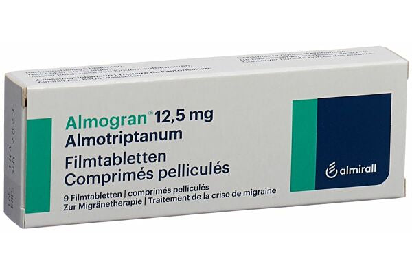 Almogran Elam Pharma 12,5 Mg 9 Comprimido