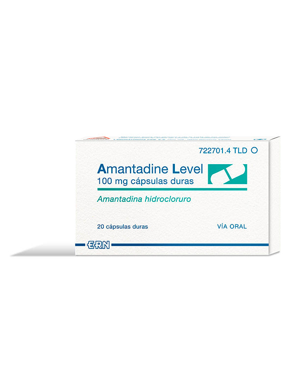 Amantadine Level 100 Mg 20 Capsulas
