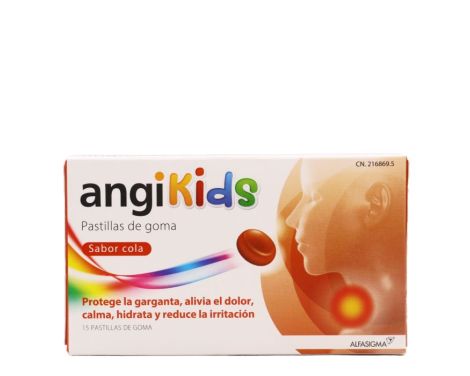 Angikids 15 Pastillas De Goma Sabor Cola