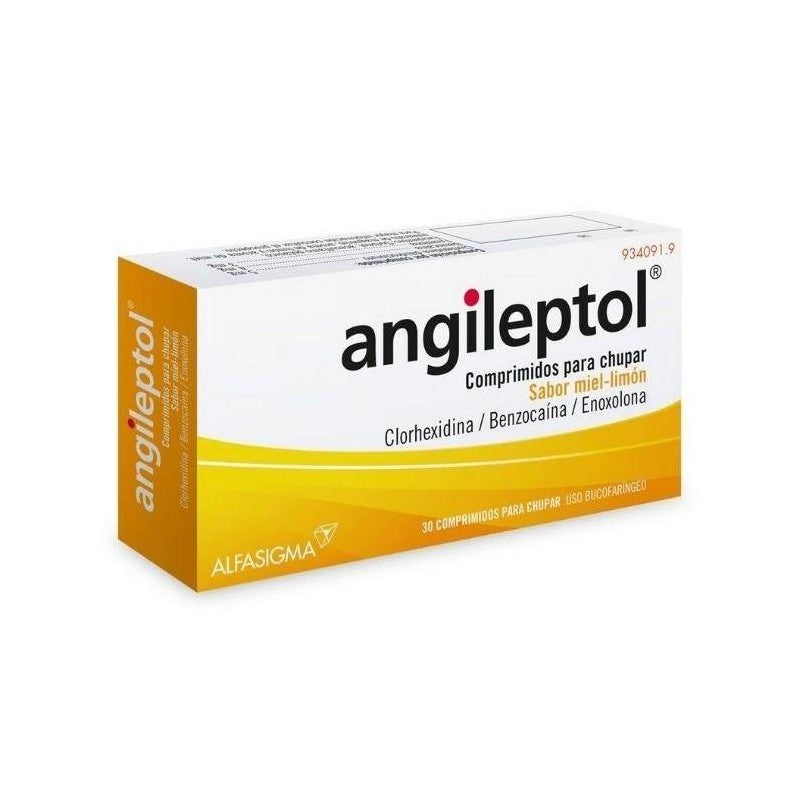 Angileptol Miel-Limon 30 Comprimidos