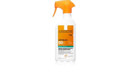 Bruma Fresca Invisible SPF 50 de La Roche-Posay Anthelios, mostrando su aplicación ligera y transpar
