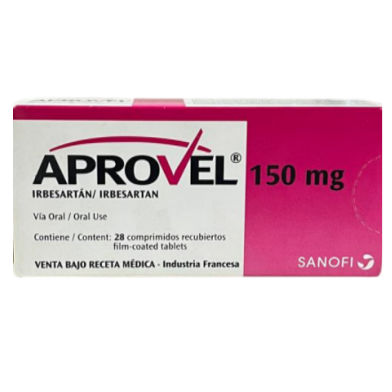 Aprovel 150 Mg 28 Comprimidos Cubierta Pe