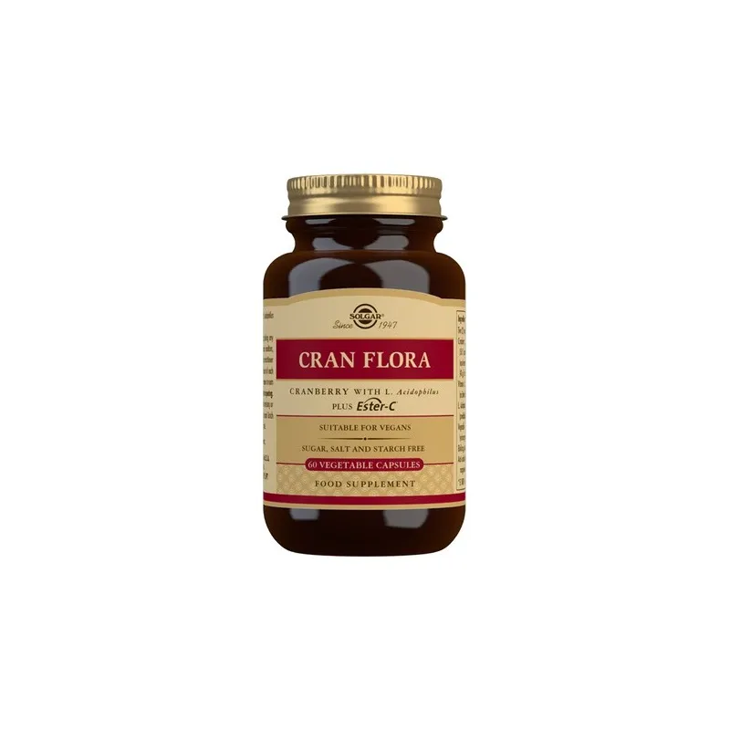 Solgar Arandano Rojo Con Vitamina C 60 C
