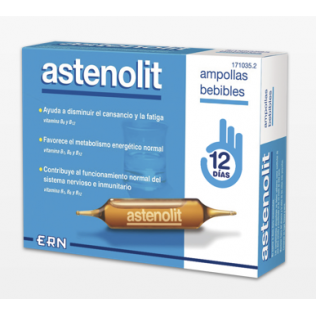 Astenolit Ampollas Bebibles 12 Amp