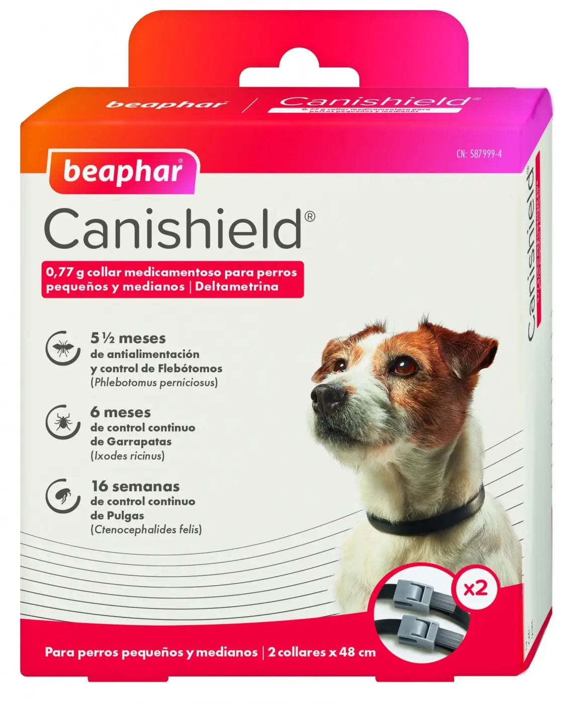 Canishield 0,77 G 2 Collares Medicamentos