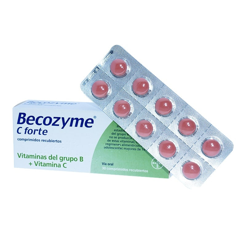 Becozyme C Forte 30 Grageas