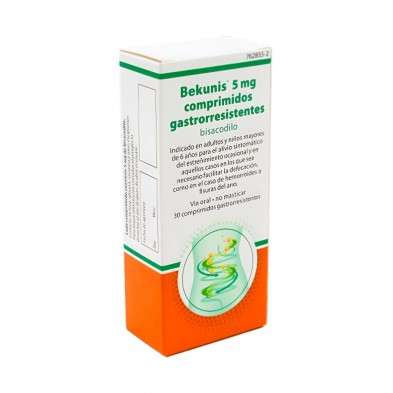 Bekunis 5 Mg 30 Comprimidos Gastroresiste