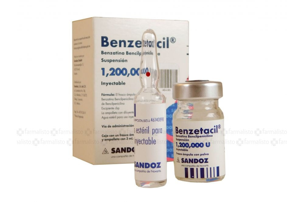 Benzetacil 2400000 Ui 1 Vial + 1 Ampolla