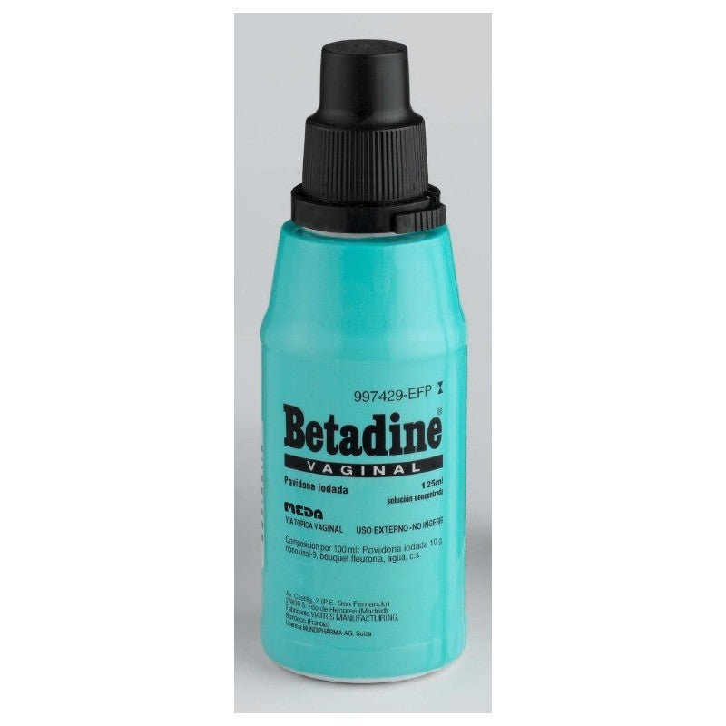Betadine Vaginal 10% Solucion 125 Ml