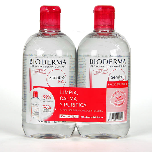 Pack agua micelar sensi bio h20