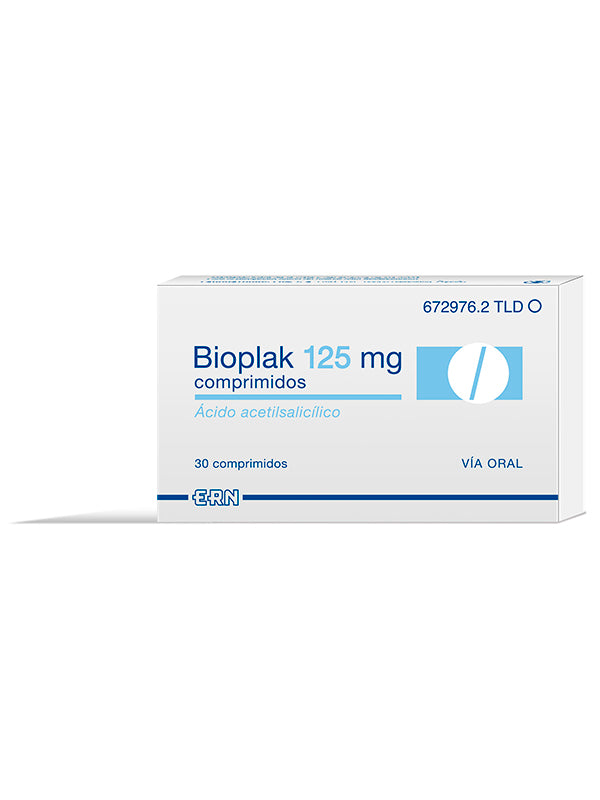 Bioplak 125 Mg 30 Comprimidos