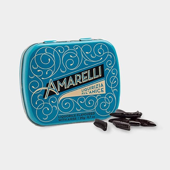 Pastillas Amarelli Blu Sky Rombetti para el cuidado de la garganta de FlyFarma