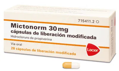 Mictonorm 30 Mg 28 Capsulas Liberacion Mo