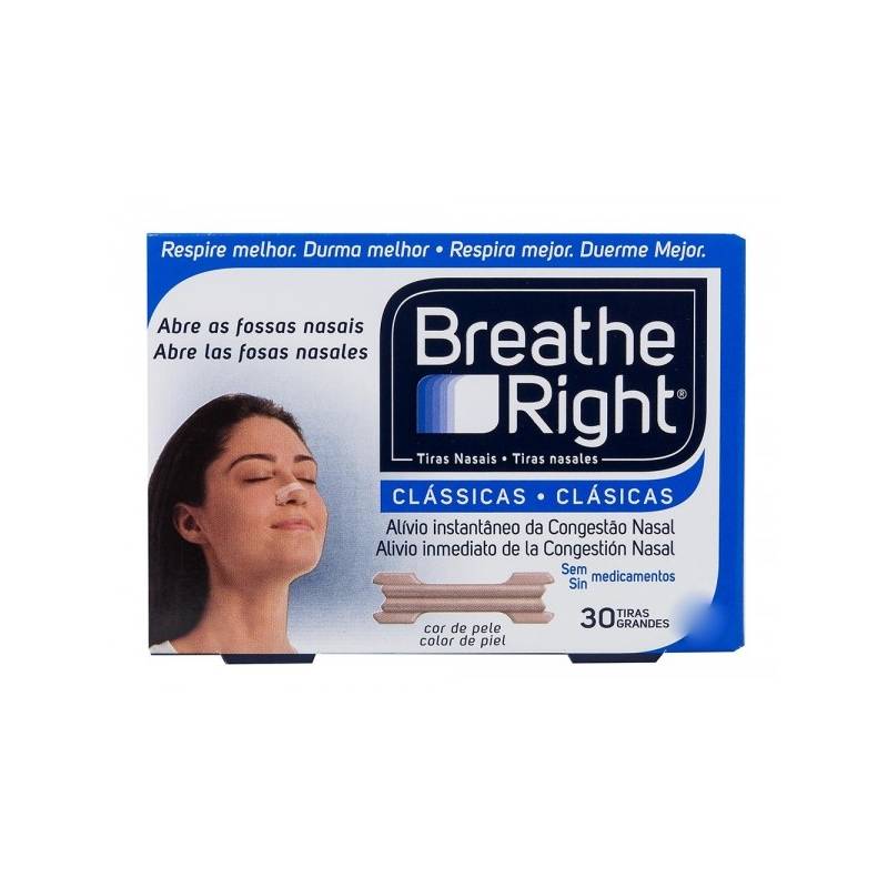 Breathe Right Tira Nasal Color T- Gde 30
