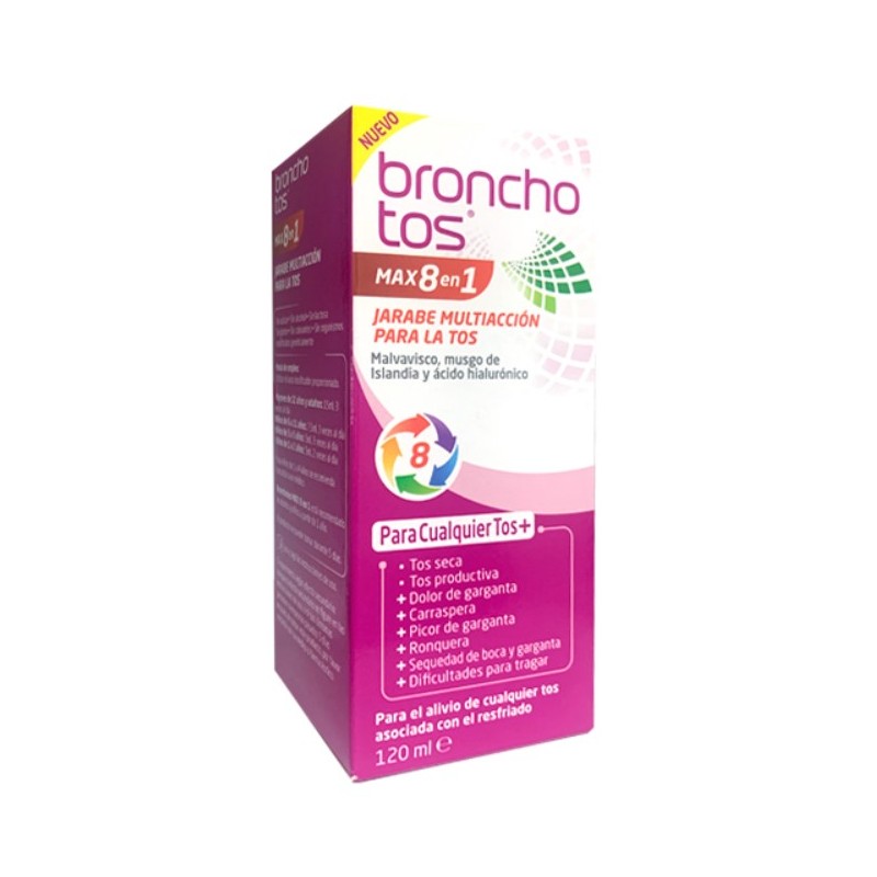 Bronchotos Max 8 En 1 1 Frasco 120 Ml