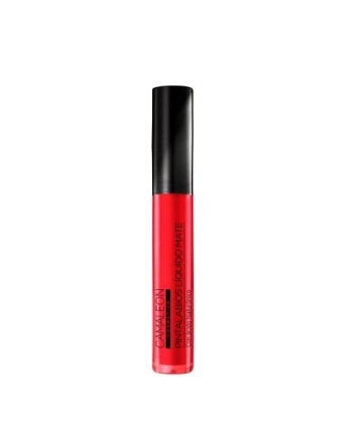 Eyeliner líquido Camaleon Liquido Mate 01 de Camaleon Cosmetics, color negro intenso, acabado mate.
