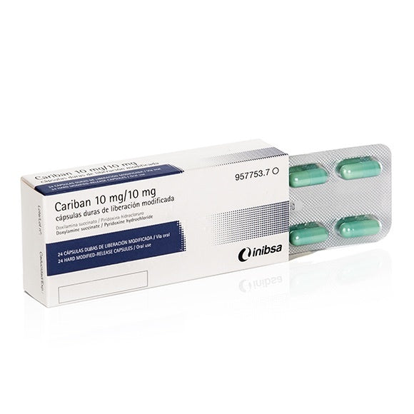 Cariban 10 Mg/10 Mg 36 Capsulas Liberacio