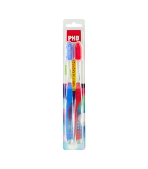 Cepillo Dental Adulto Phb Plus Suave Dupl