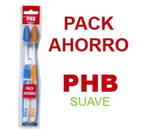Cepillo Dental Adulto Phb Plus Suave Dupl