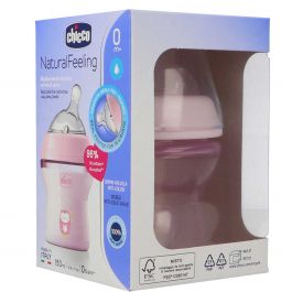Biberon Naturalfeeling 0M+ 150 Ml. Rosa