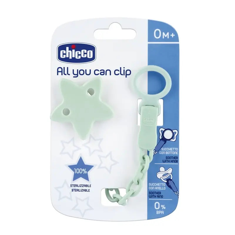 Chicco Clip Estrella Chupete