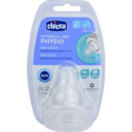 Tetina Silicona Flujo Medio Chicco Physio