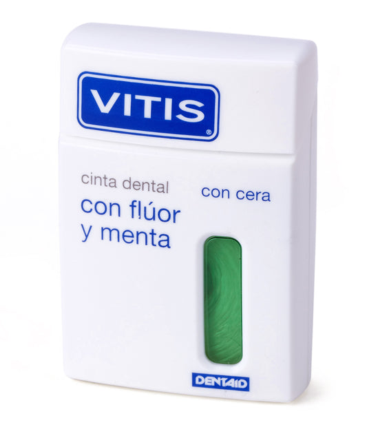 Cinta Dental Vitis C/ Fluor Y Menta Verde