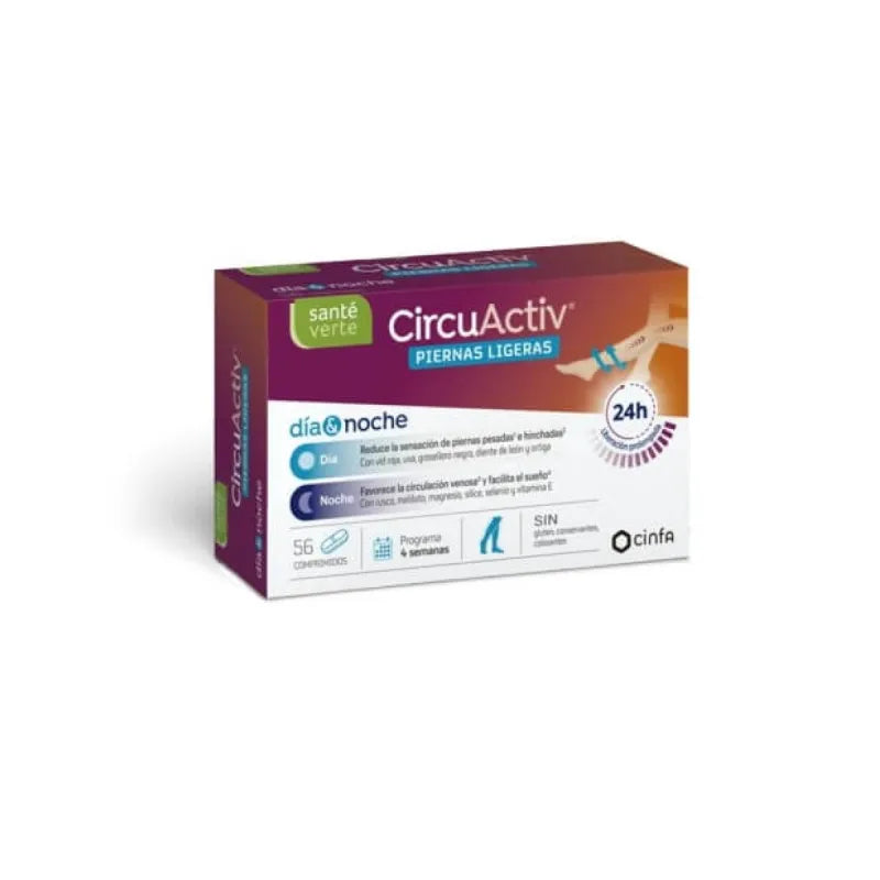 Circuactiv Piernas Ligeras 56 Comprimidos